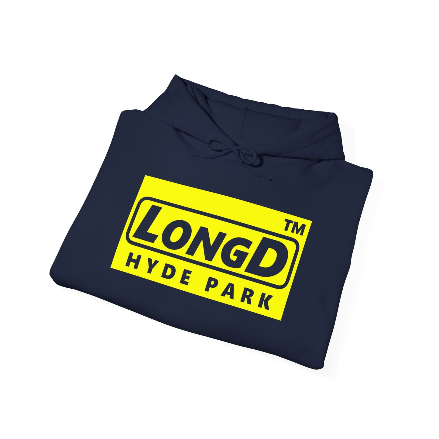 LongD® Logo (negative alternate Hyde Park version) Hoodie