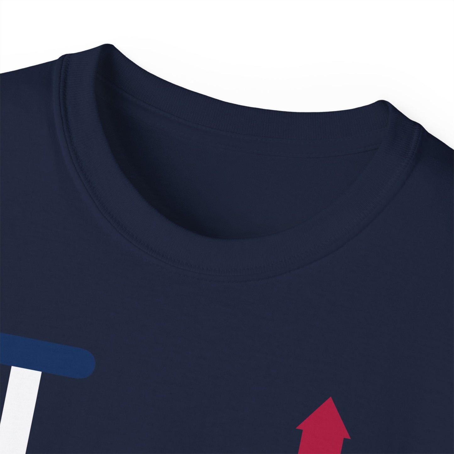 I firecracker LongD negative flag 4-print Hyde Park logo cotton tee