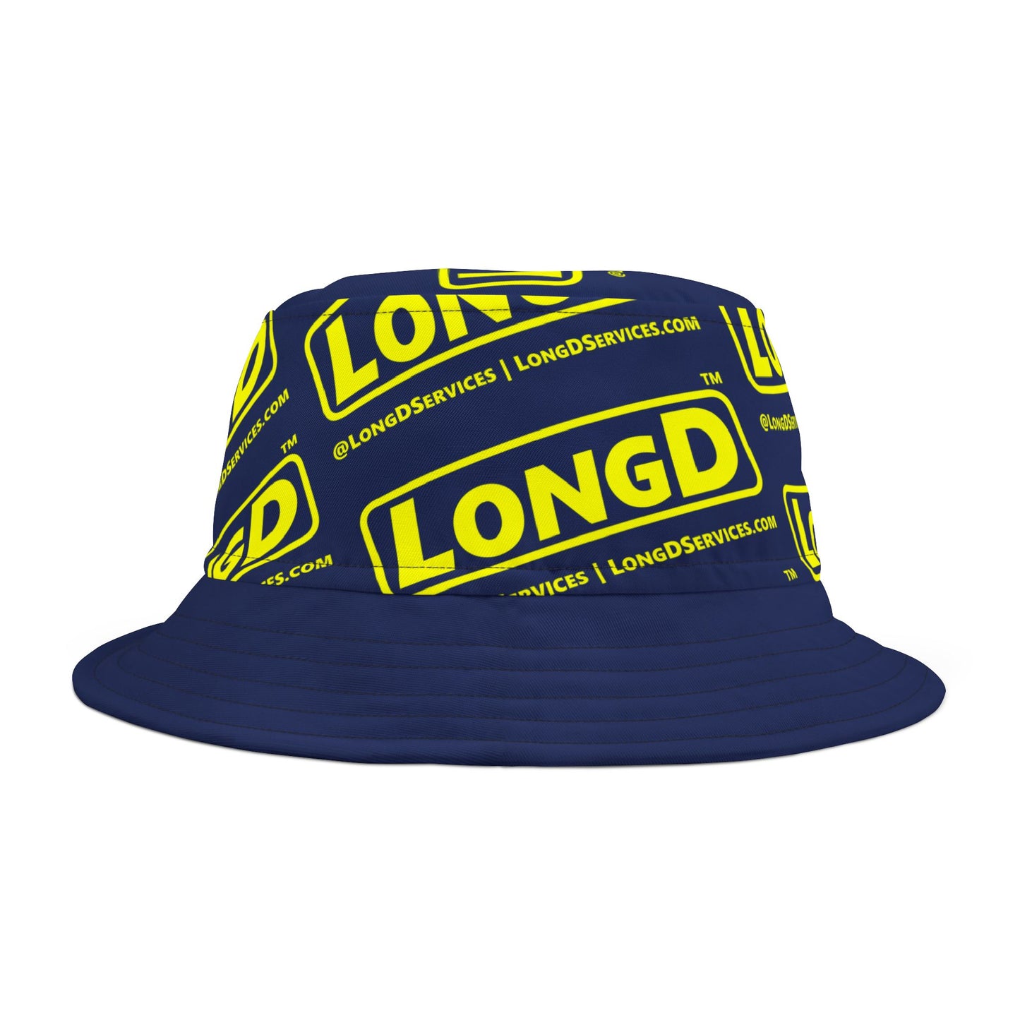 Repeat grid of Reverse Logo Bucket Hat