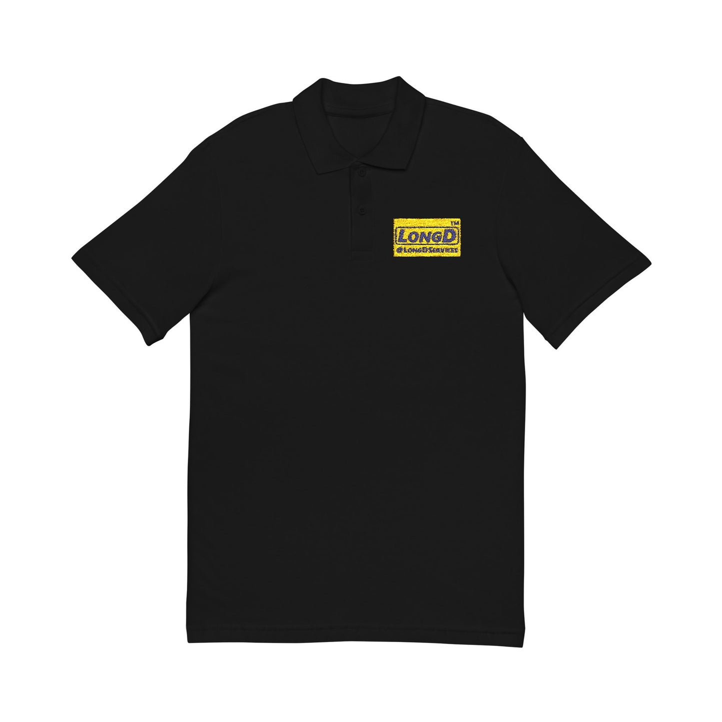 Embroidered LongD Official Logo Polo shirt