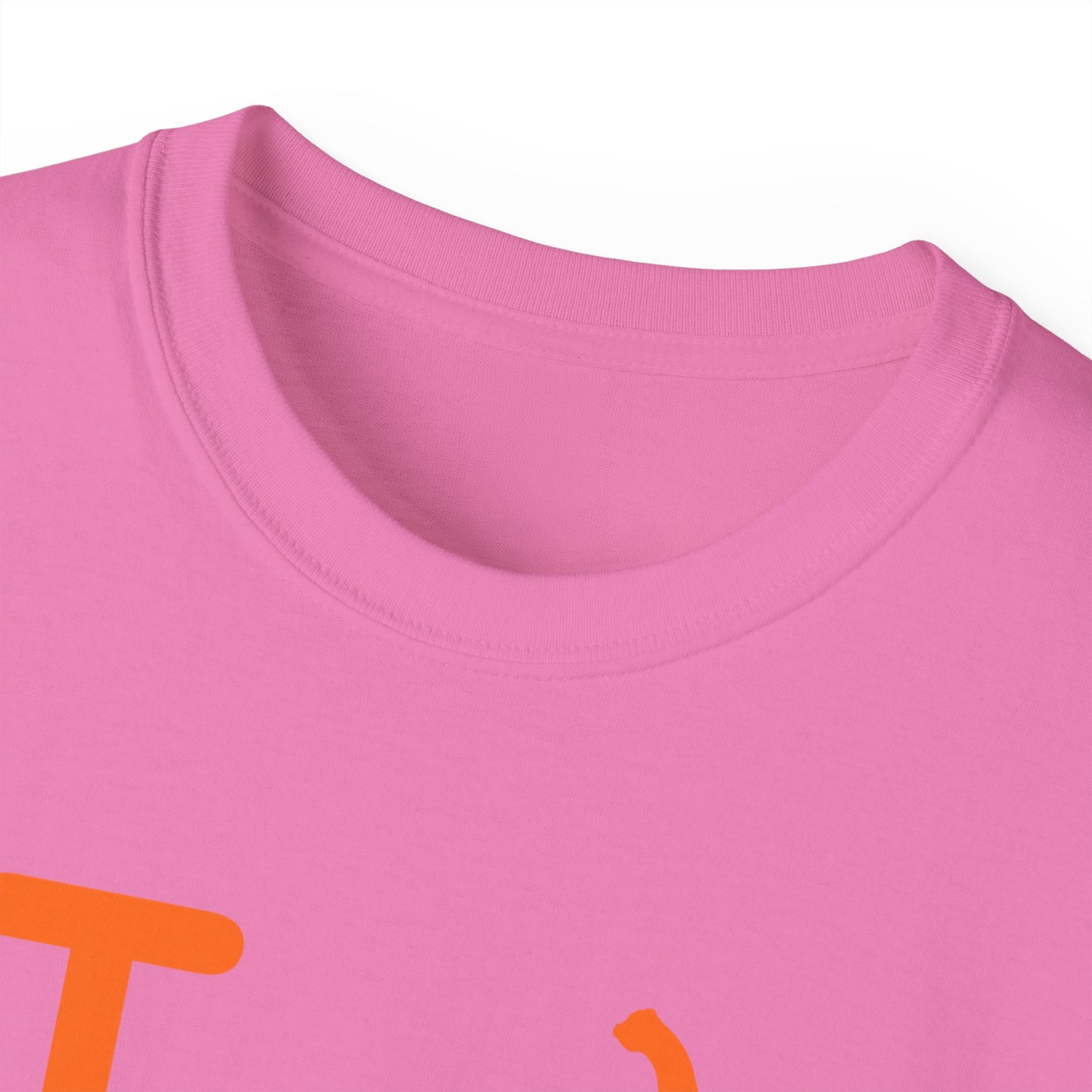 I Pumpkin LongD® Logo Cotton Tee positive orange basic Hyde Park logo