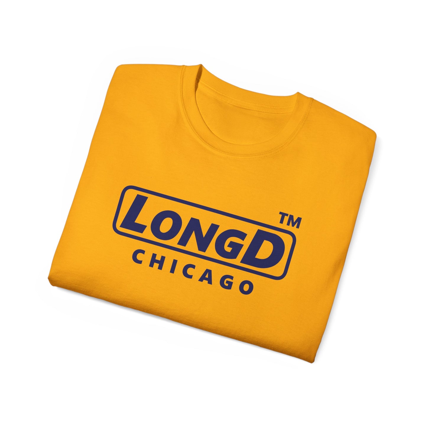 LongD® Logo Cotton Tee positive official basic Chicago logo