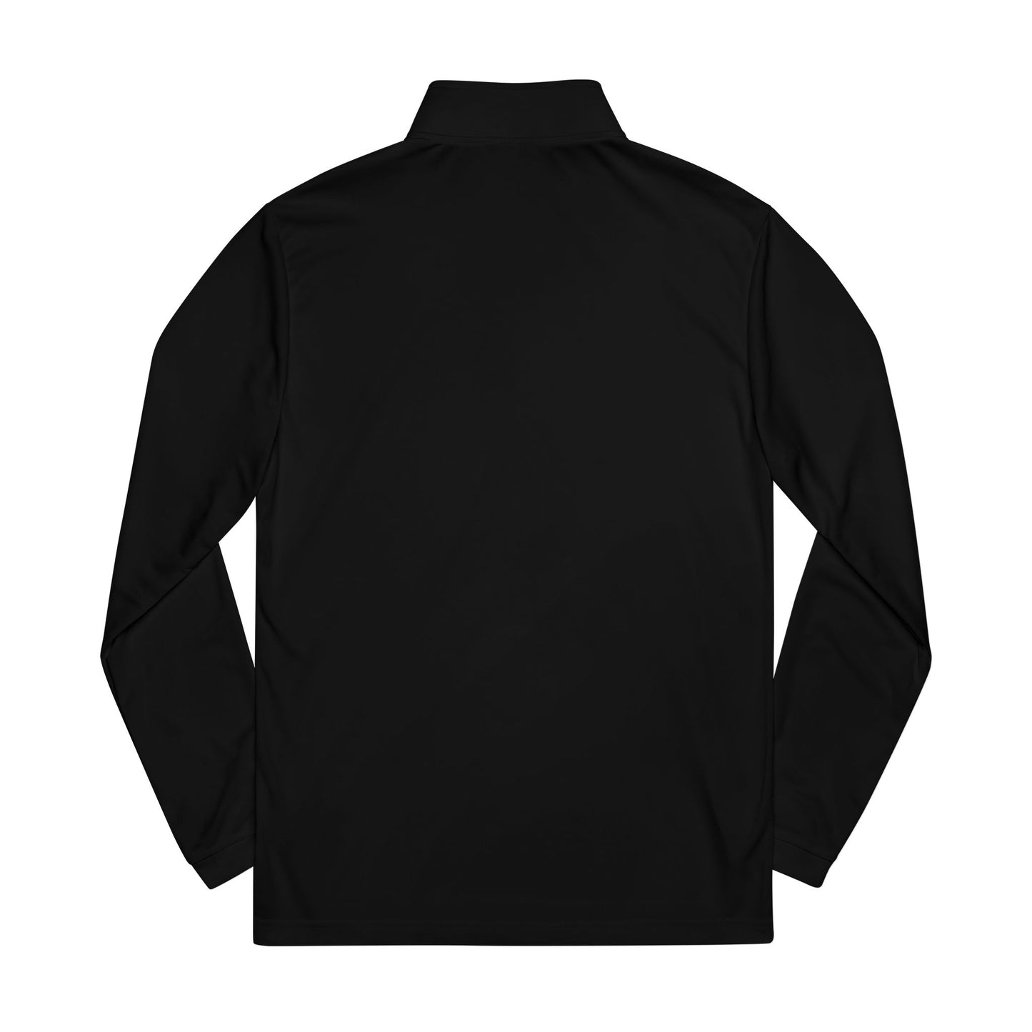 Embroidered adidas® Quarter-Zip pullover official logo upright
