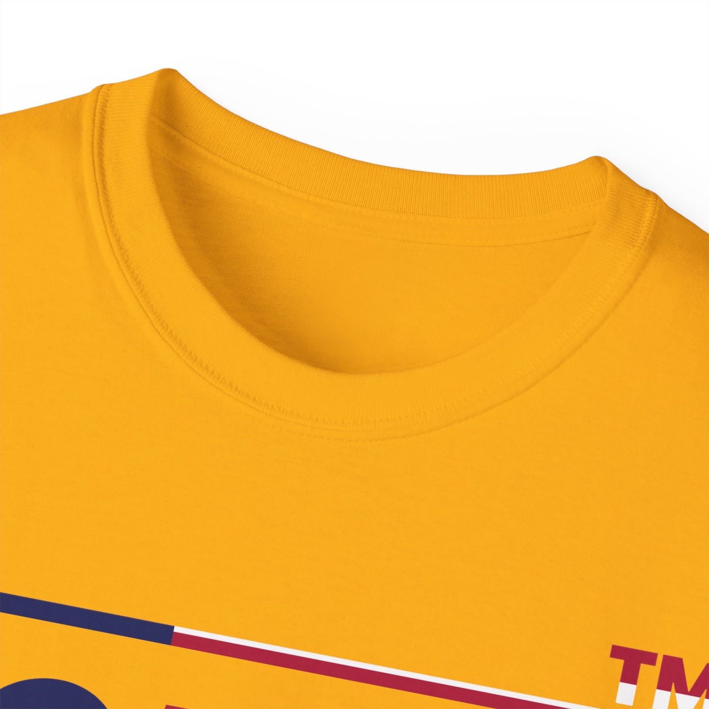LongD positive flag Chicago logo cotton tee (patriotic colors)