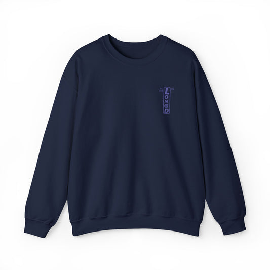 Embroidered Unisex Heavy Blend™ Crewneck Sweatshirt official basic logo upright