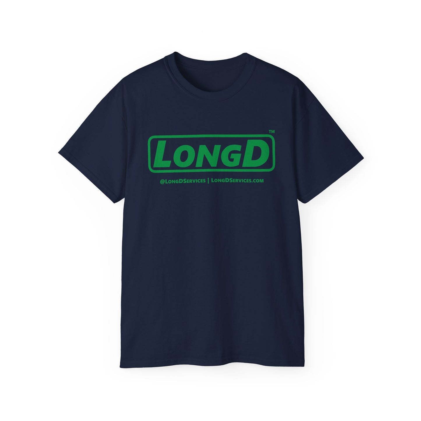 LongD® Logo Cotton Tee (St. Patrick's Day -Irish Green)