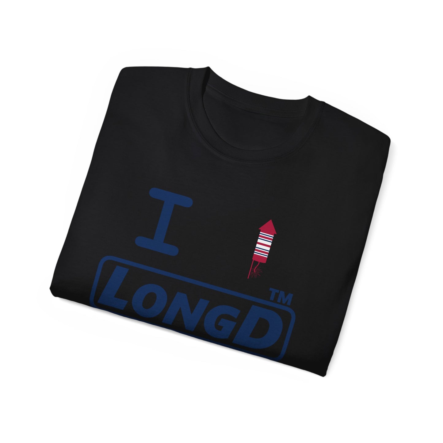 I firecracker LongD official basic Hyde Park logo cotton tee