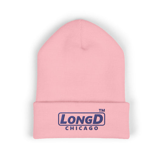 Embroidered Classic Cuffed Beanie Official Basic Chicago Logo
