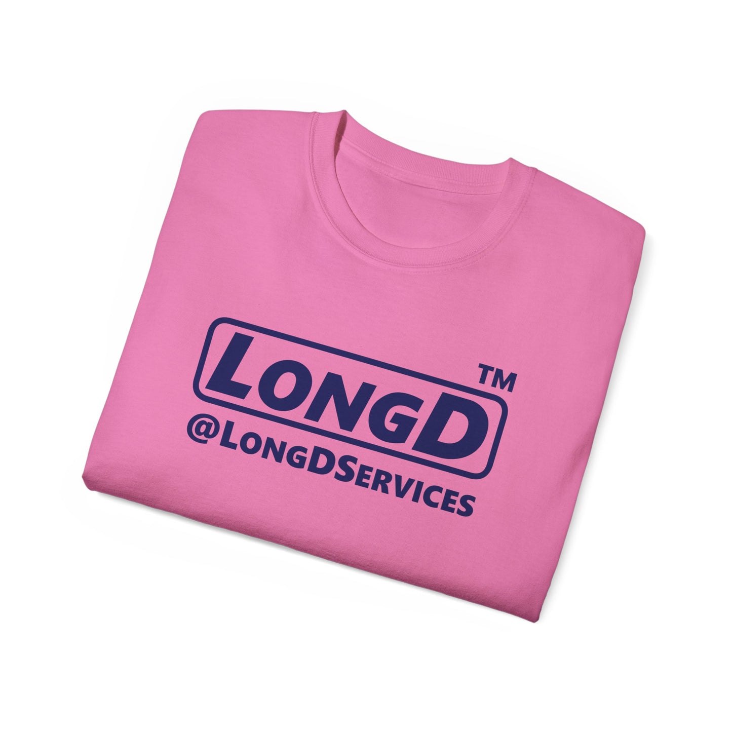 LongD® Logo Cotton Tee positive official basic logo