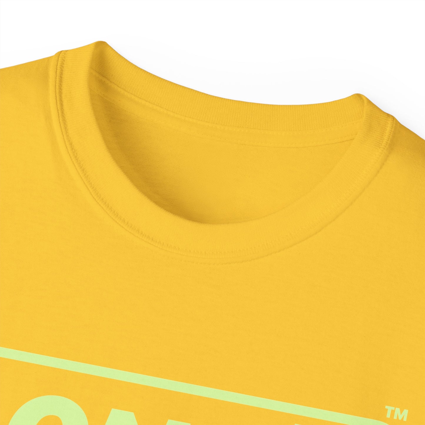 LongD® Logo Cotton Tee (Easter pastel green in positive text)