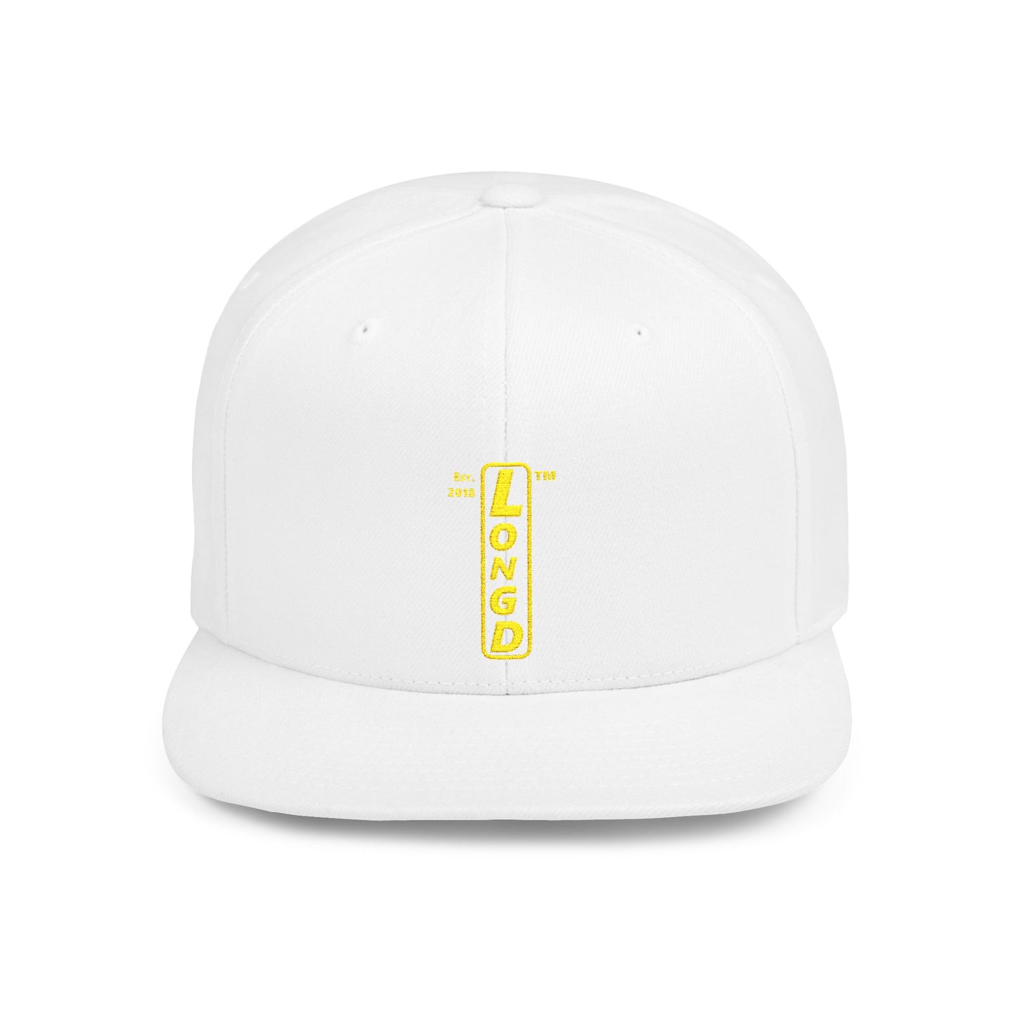 Embroidered Baseball Cap basic reverse logo upright