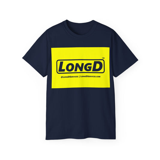 LongD Reverse Negative Logo Cotton Tee (Big block)