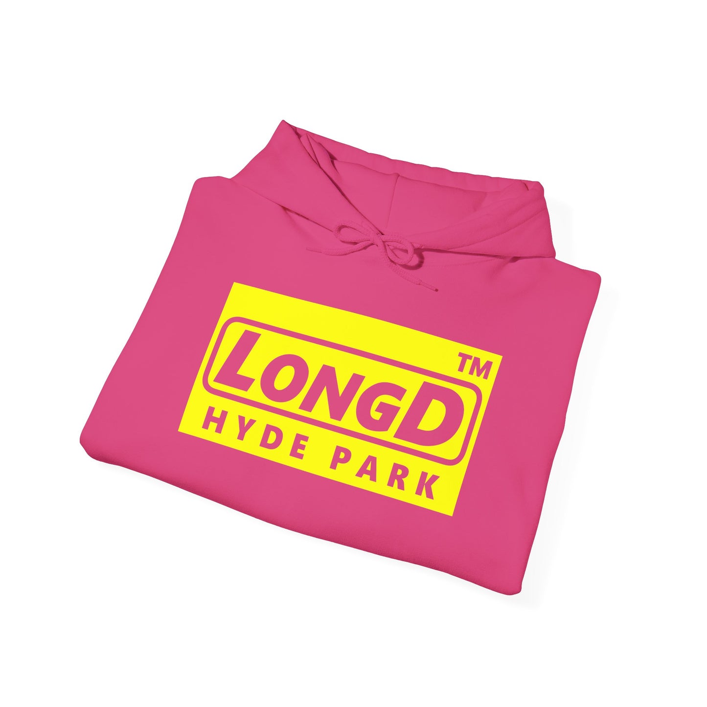 LongD® Logo (negative alternate Hyde Park version) Hoodie