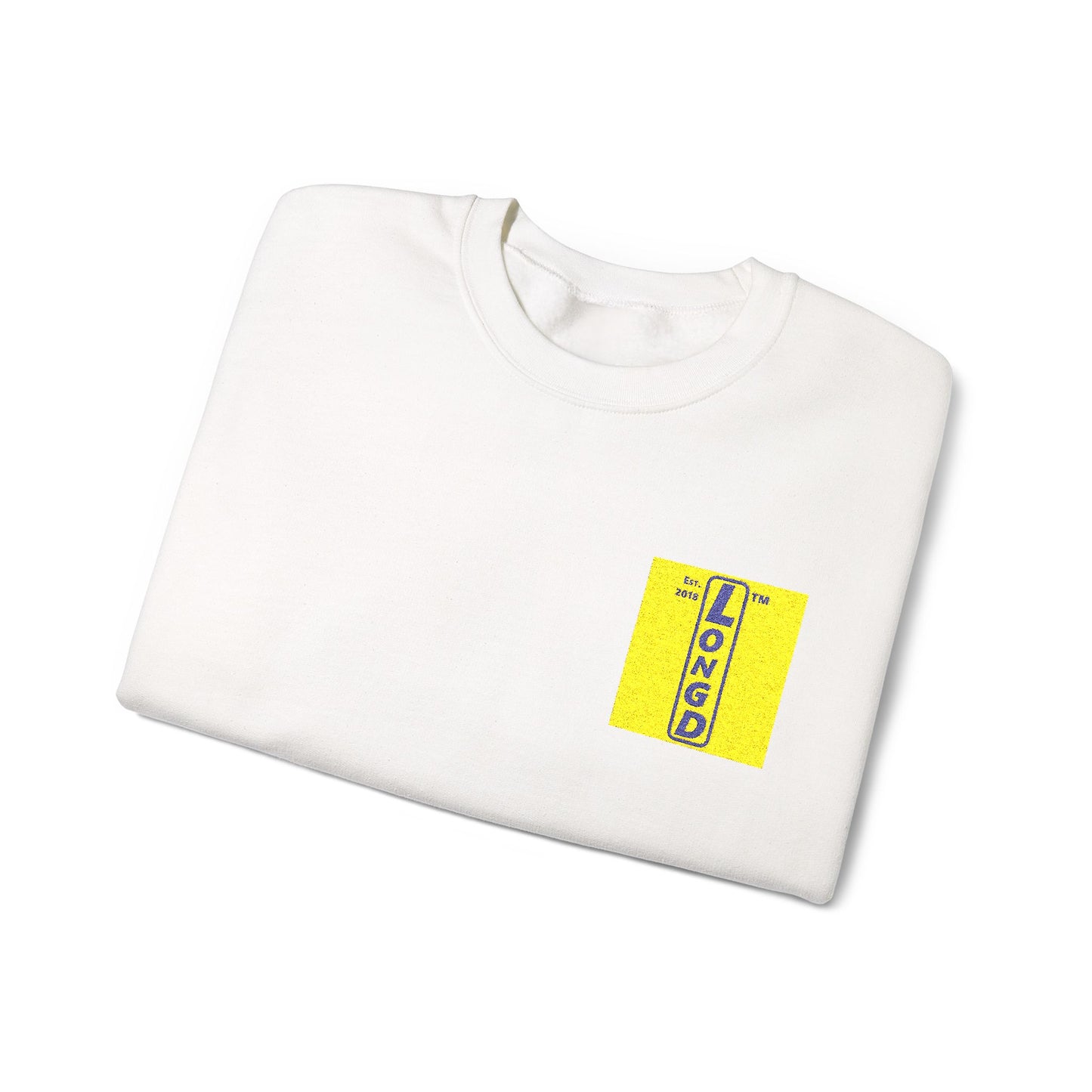 Embroidered Unisex Heavy Blend™ Crewneck Sweatshirt official logo upright