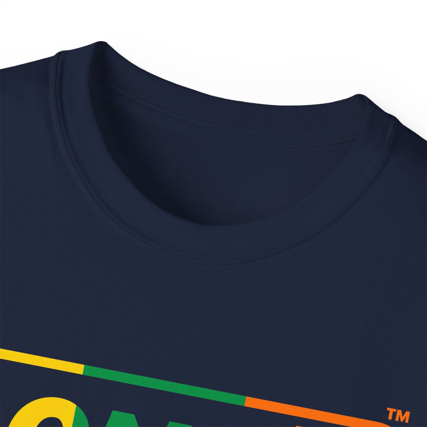 LongD® Logo Cotton Tee (St. Patrick's Day -Irish Green, Golden Yellow and Irish Orange thirds)