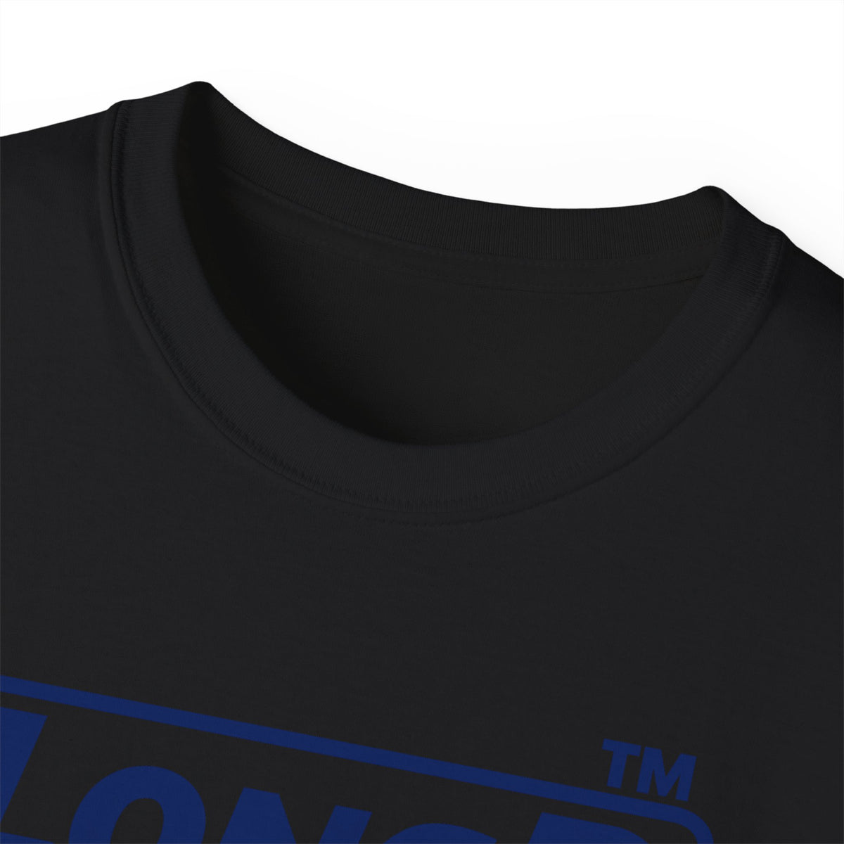 LongD Hyde Park positive basic Navy (002060) logo cotton tee