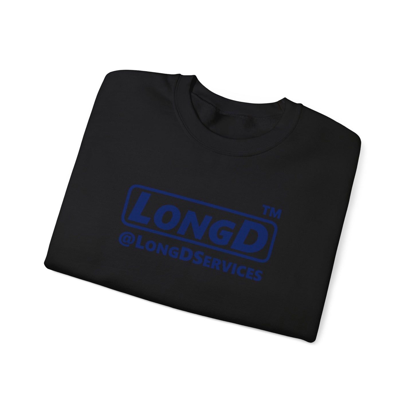 LongD official Tag logo crewneck sweatshirt