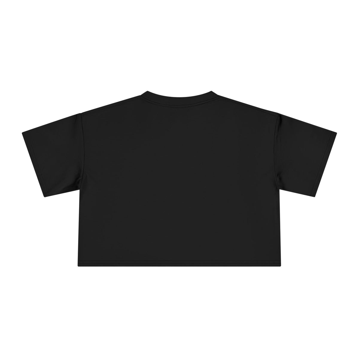 I pumpkin LongD Tag positive alternate basic Yellow (FFFF00) logo crop tee