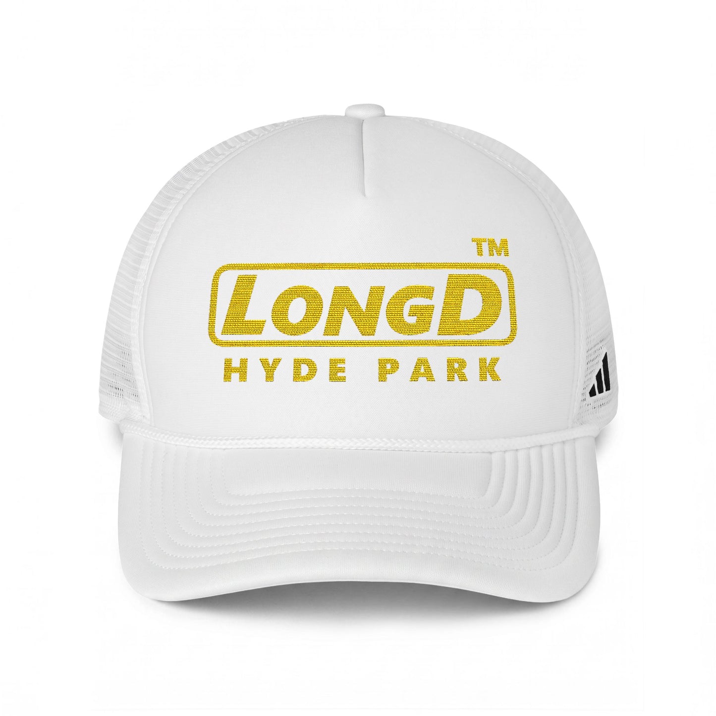adidas reverse basic Hyde Park logo trucker cap