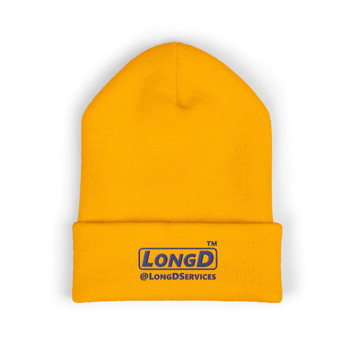 Embroidered Classic Cuffed Beanie Official Basic Logo