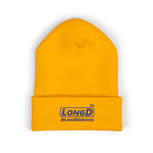 Embroidered Classic Cuffed Beanie Official Basic Logo