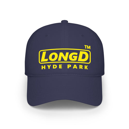 LongD Logo 100% Cotton Velcro Baseball Cap (Positive Hyde Park)