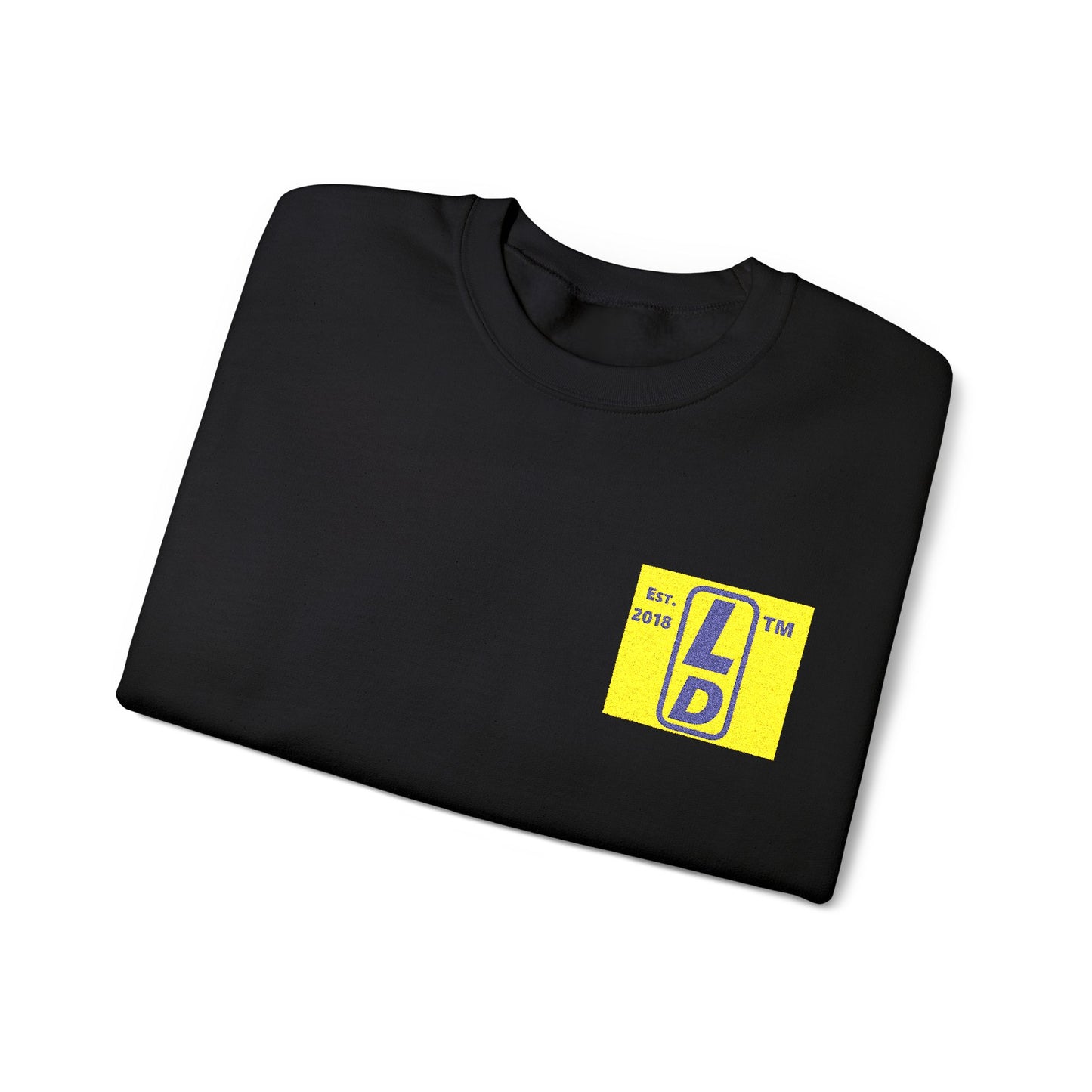 Embroidered Unisex Heavy Blend™ Crewneck Sweatshirt official logo upright initials