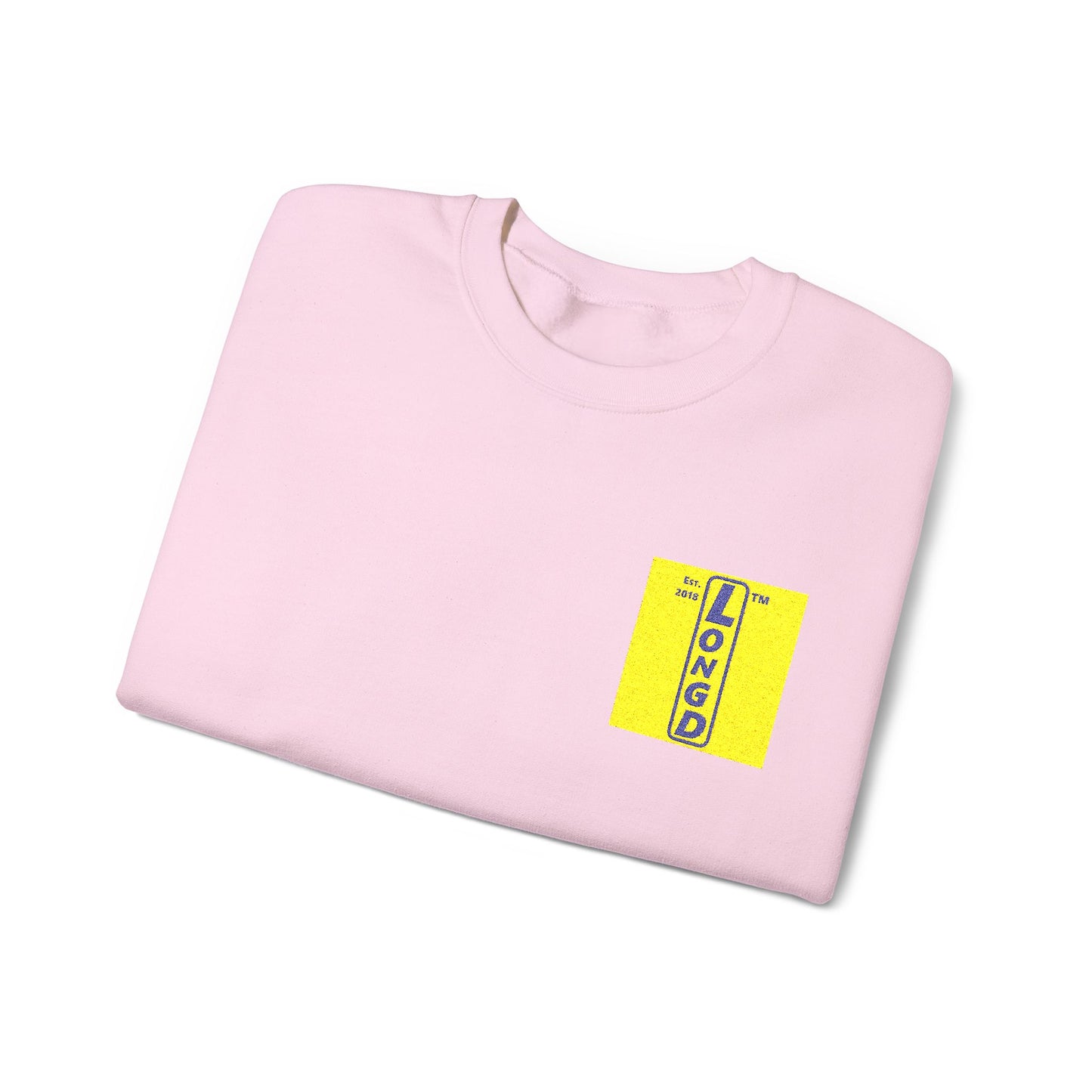 Embroidered Unisex Heavy Blend™ Crewneck Sweatshirt official logo upright
