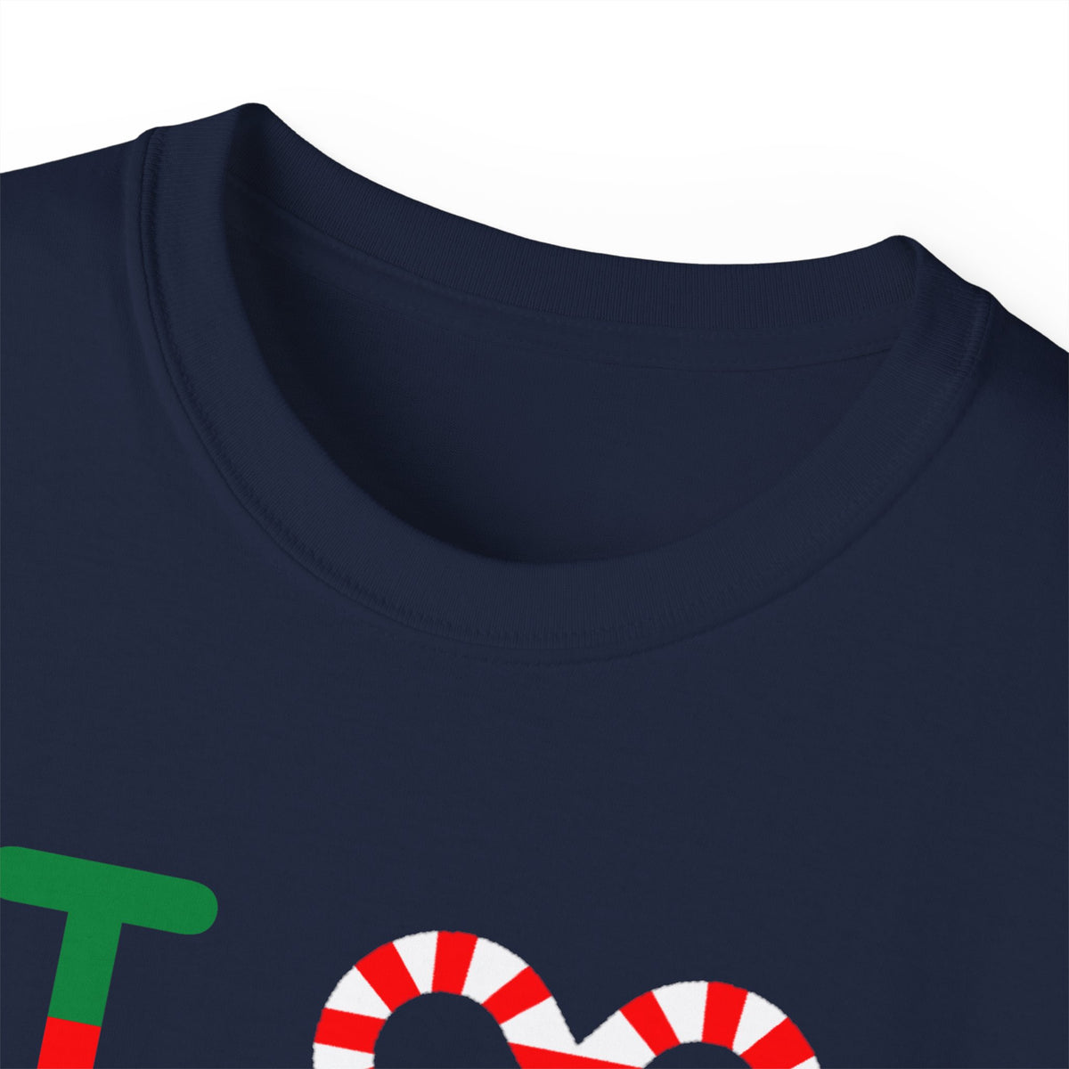 I candy cane LongD Hyde Park positive upright pixel-weighted 4-striped 4-print logo cotton tee
