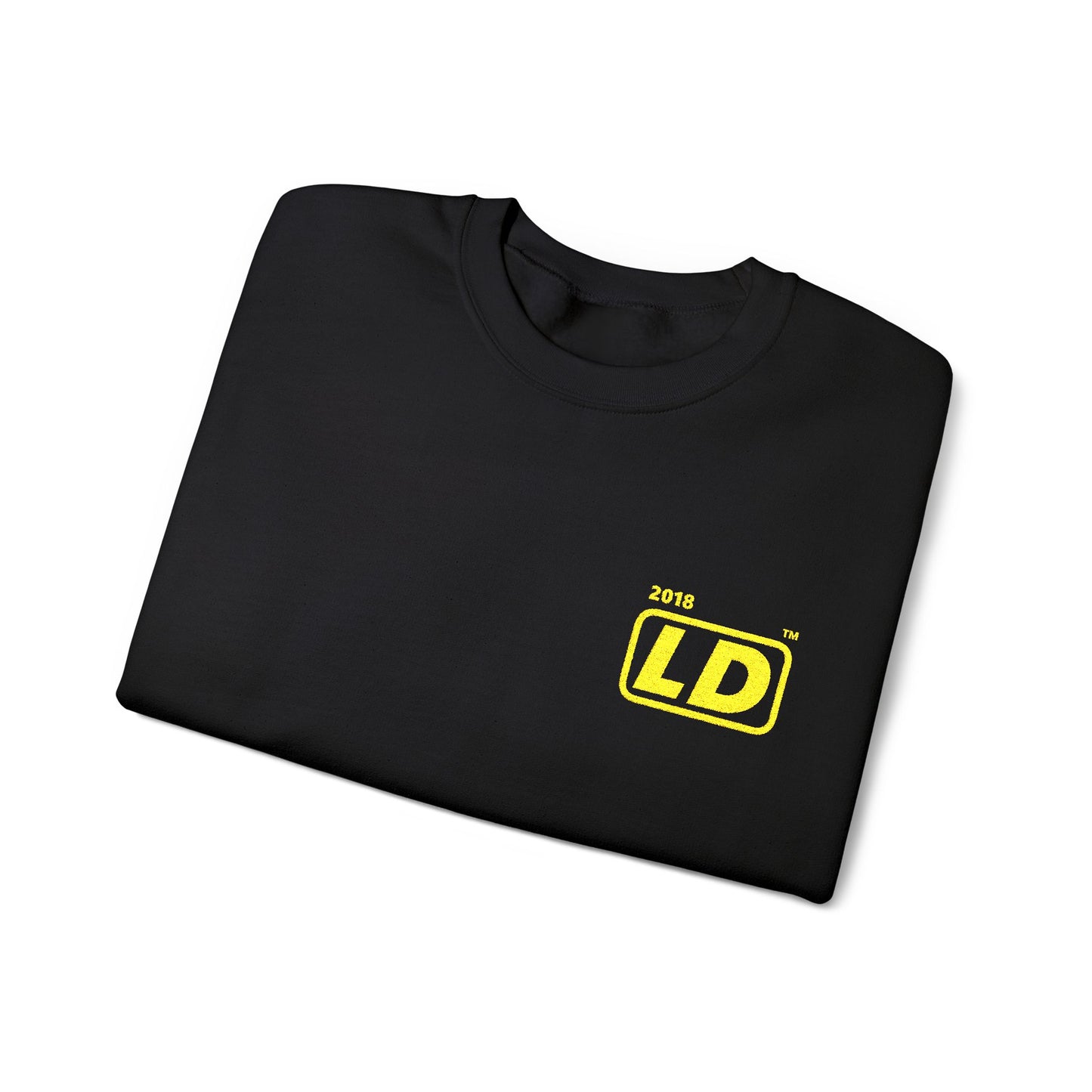 Embroidered Unisex Heavy Blend™ Crewneck Sweatshirt reverse basic logo initials