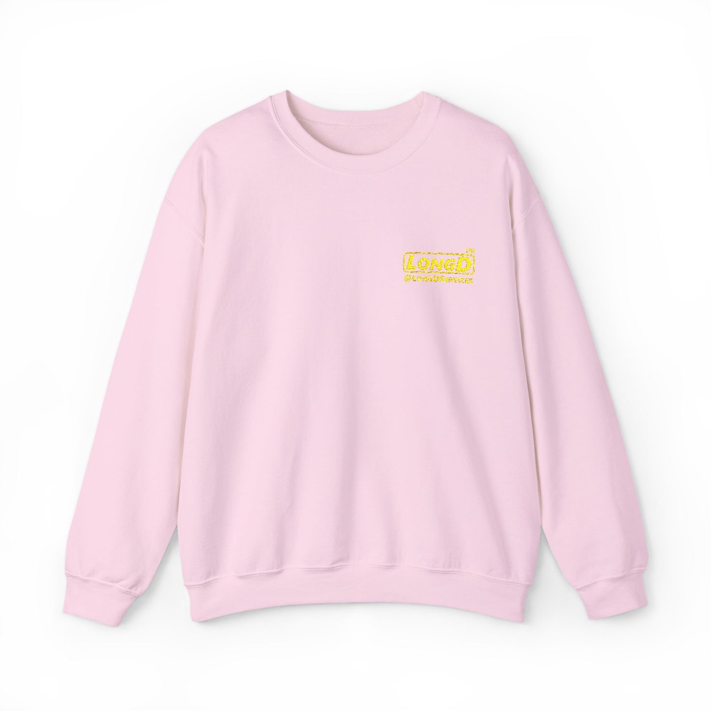 Embroidered Unisex Heavy Blend™ Crewneck Sweatshirt alternate (reverse) basic logo