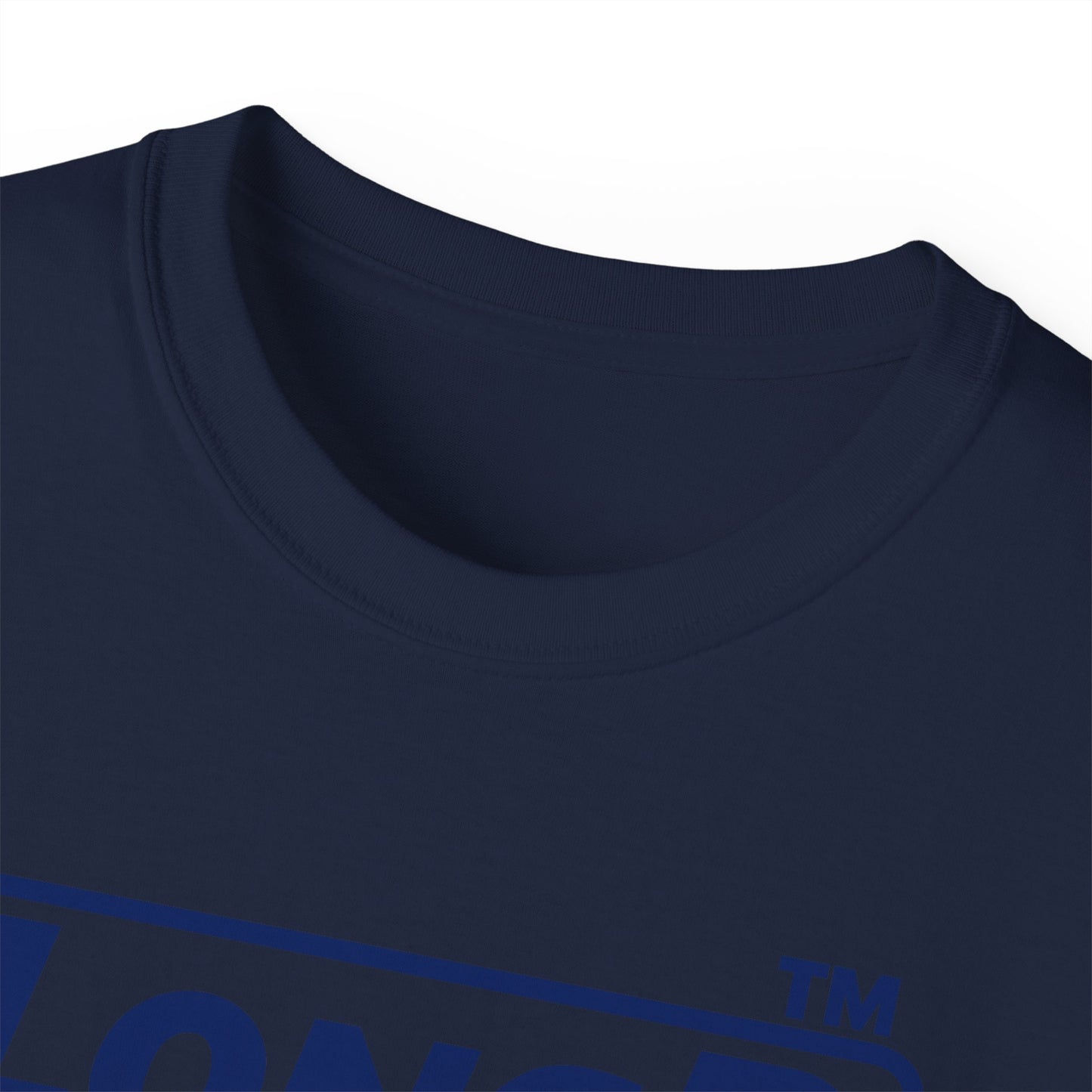 LongD Tag-domain positive official basic logo cotton tee