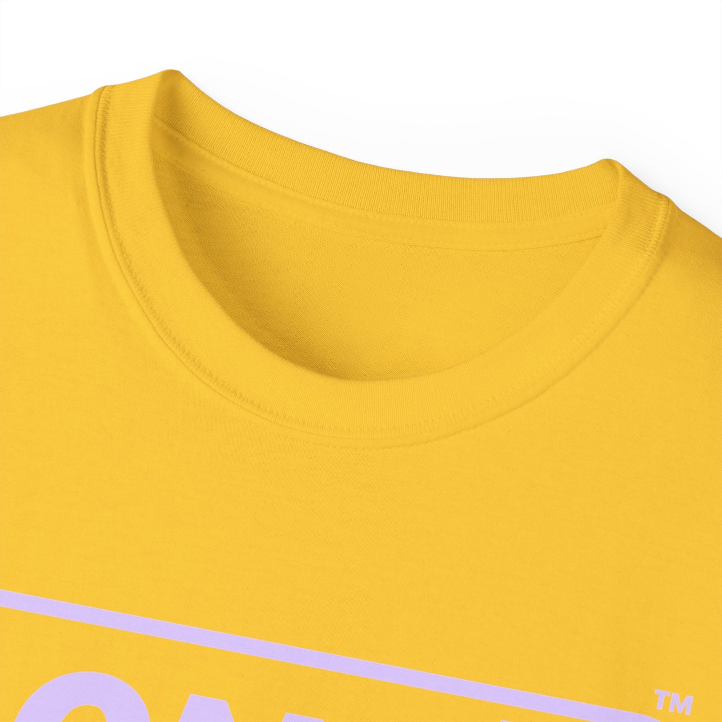 LongD® Logo Cotton Tee (Easter pastel purple in positive text)