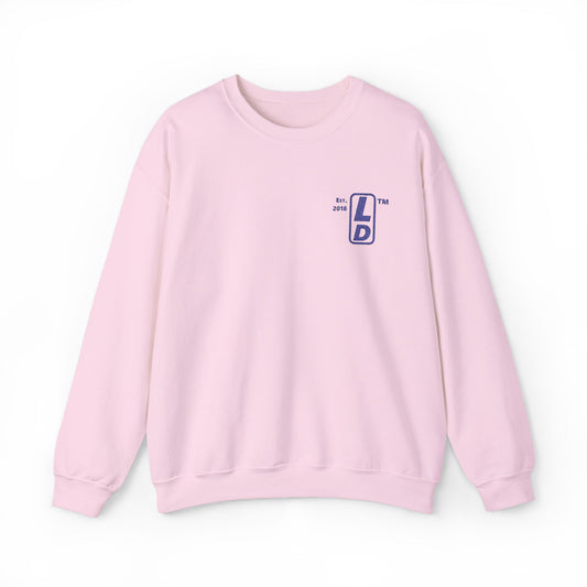 Embroidered Unisex Heavy Blend™ Crewneck Sweatshirt official basic logo upright initials