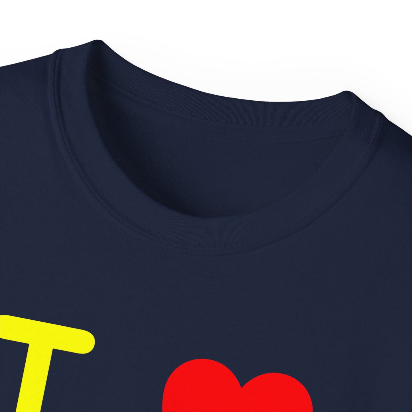 I Luv LongD® Logo Cotton Tee positive reverse basic Hyde Park logo
