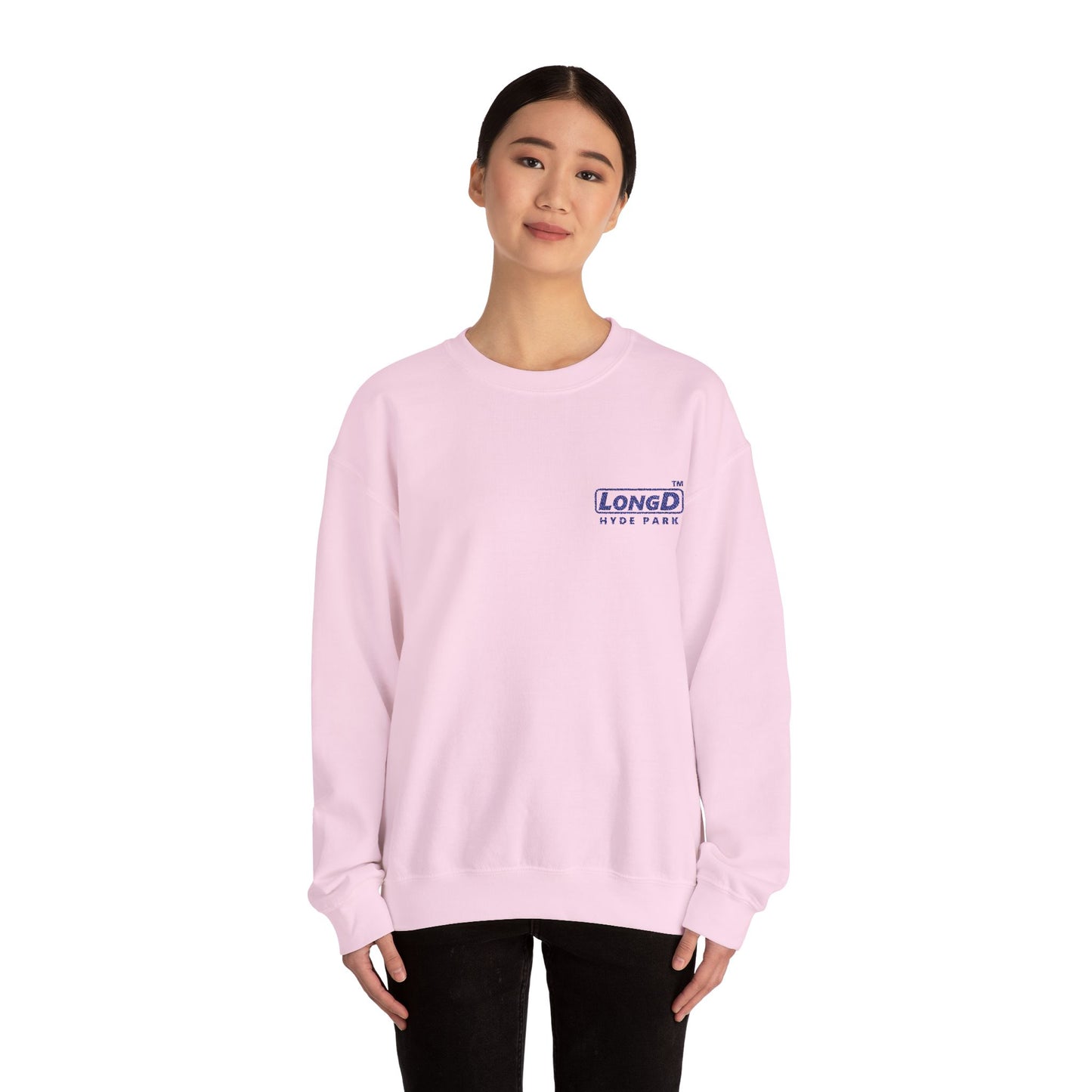 Embroidered Unisex Heavy Blend™ Crewneck Sweatshirt basic Hyde Park logo