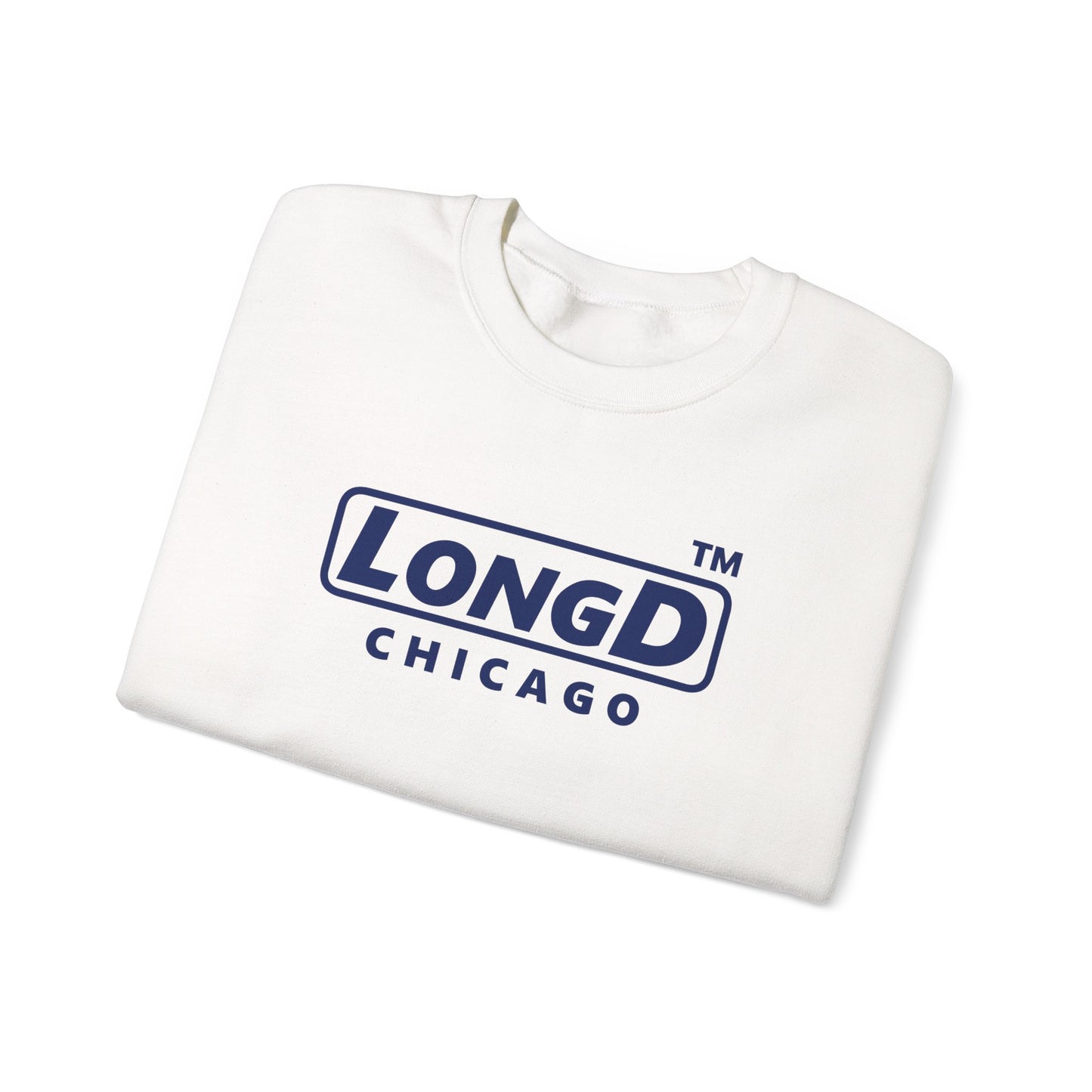 LongD official Chicago logo crewneck sweatshirt