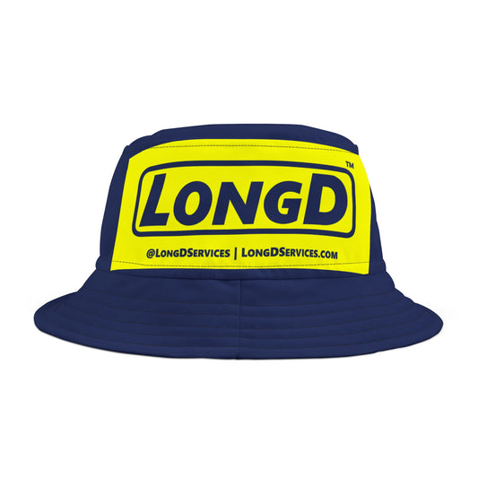 Reverse Negative Logo Bucket Hat