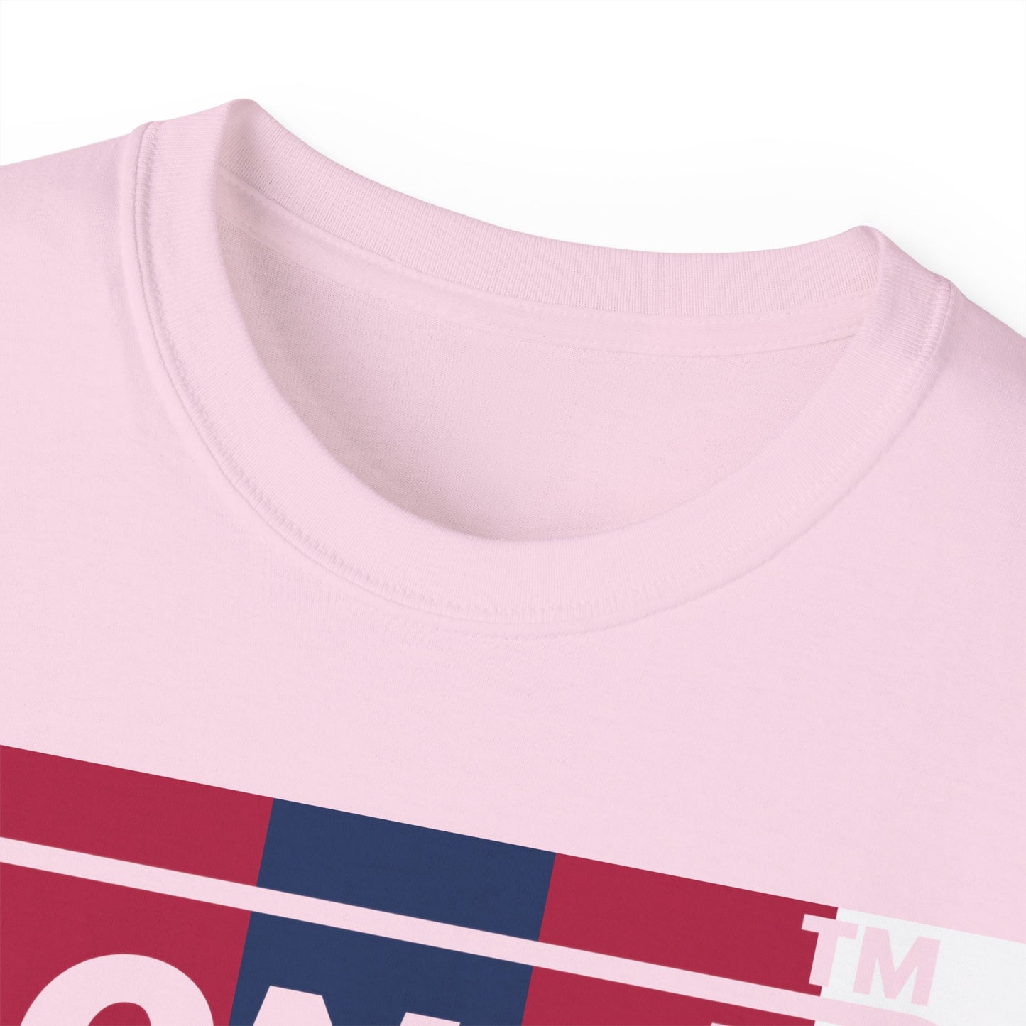 LongD negative 2x5 Hyde Park logo cotton tee (patriotic colors)