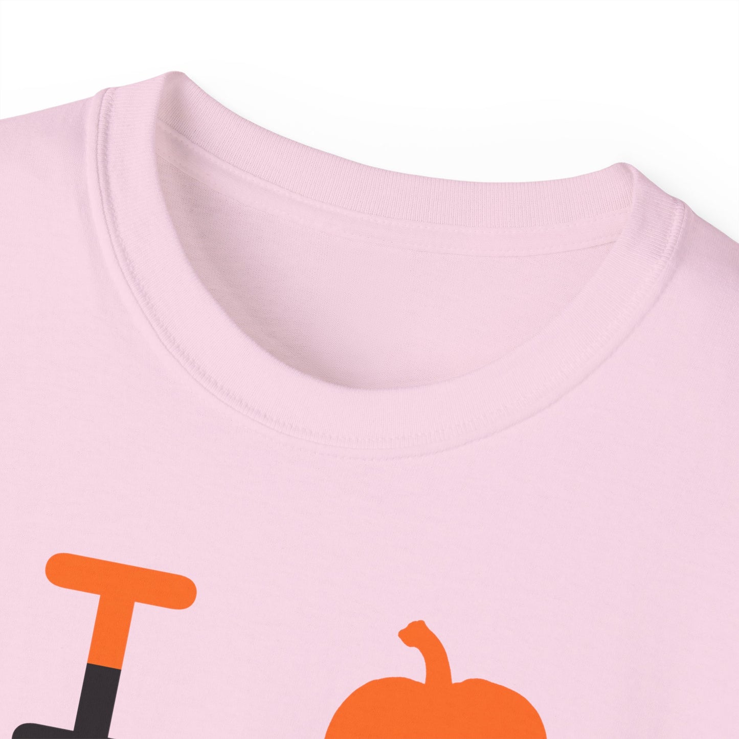 I pumpkin LongD Hyde Park negative stylized argyle 4-print logo cotton tee