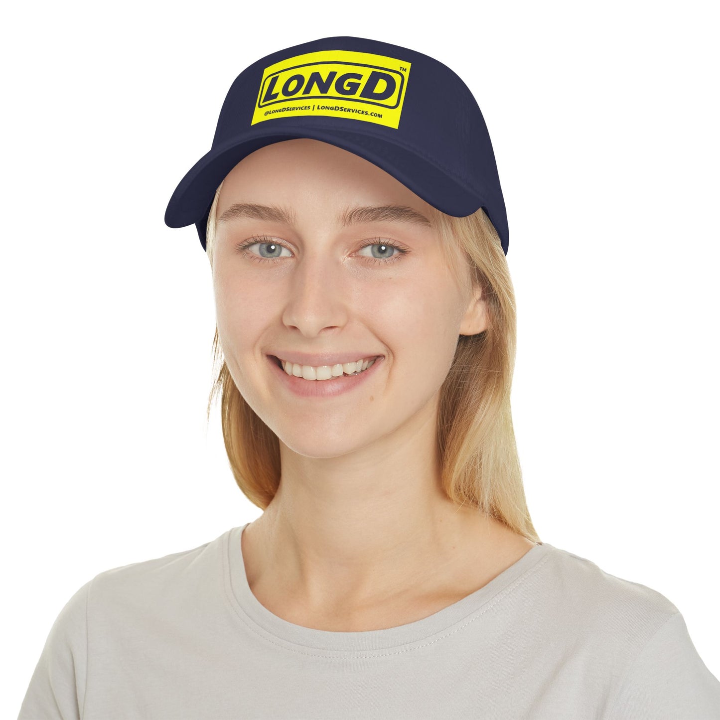 Negative Reverse Logo 100% Cotton Velcro Baseball Cap