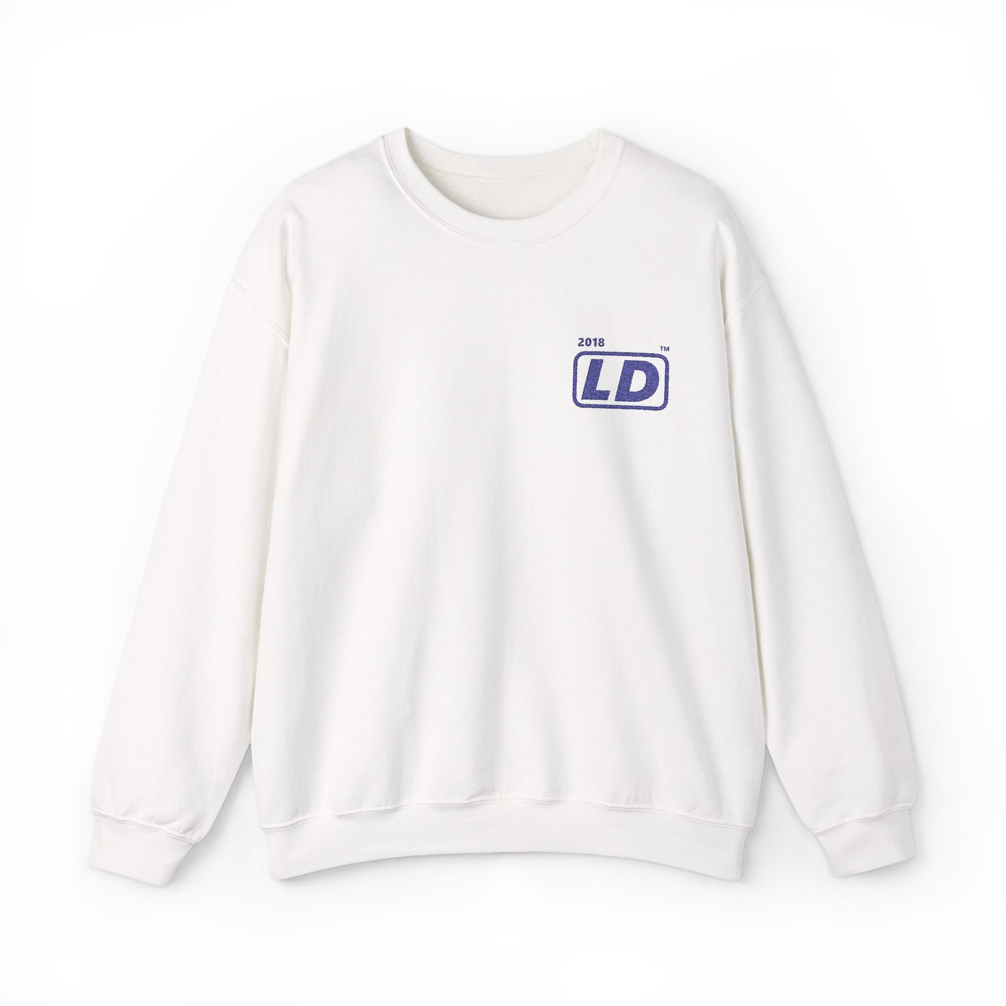 Embroidered Unisex Heavy Blend™ Crewneck Sweatshirt official basic logo initials