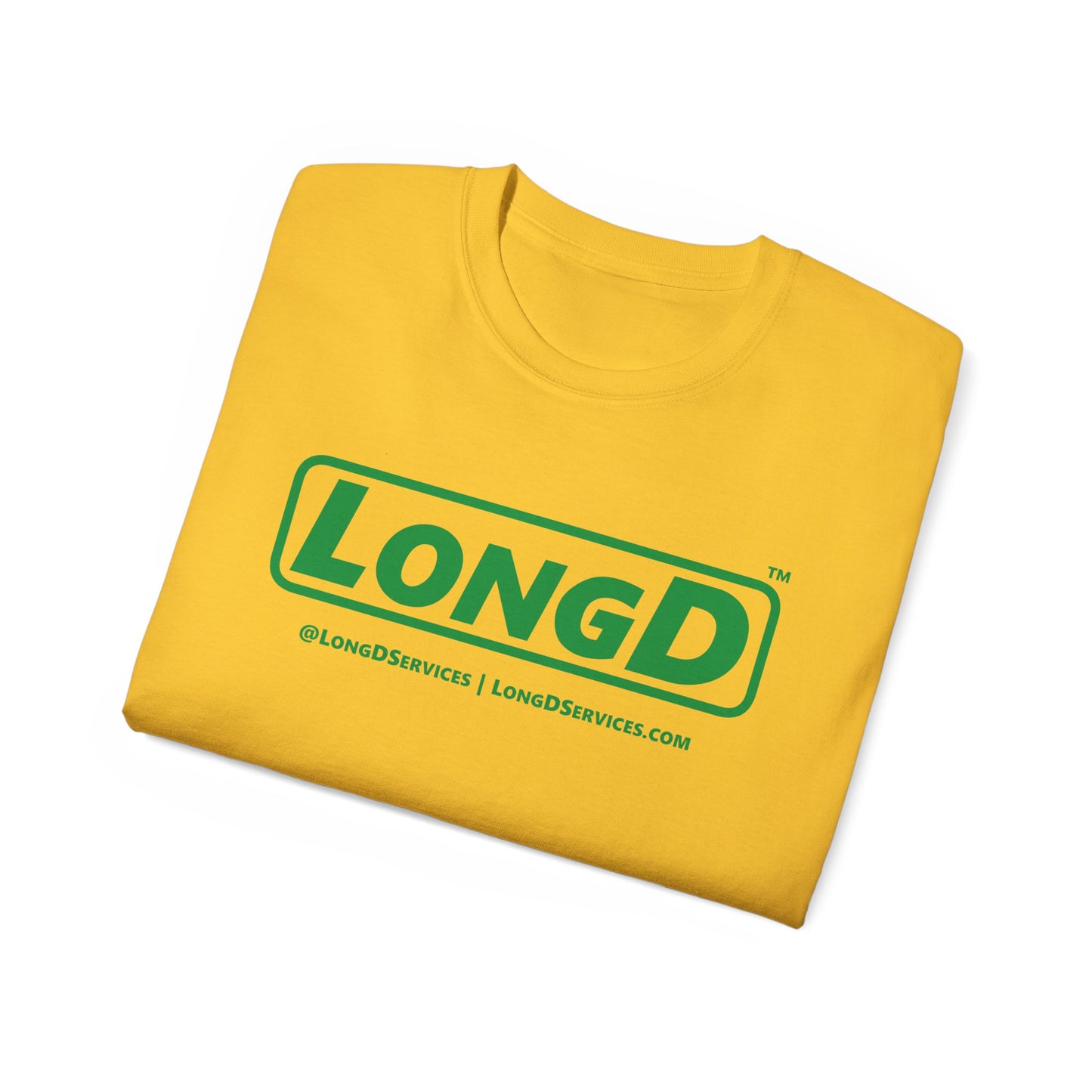 LongD® Logo Cotton Tee (St. Patrick's Day -Irish Green)