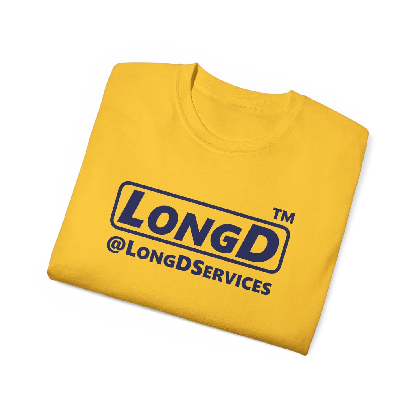 LongD® Logo Cotton Tee positive official basic logo