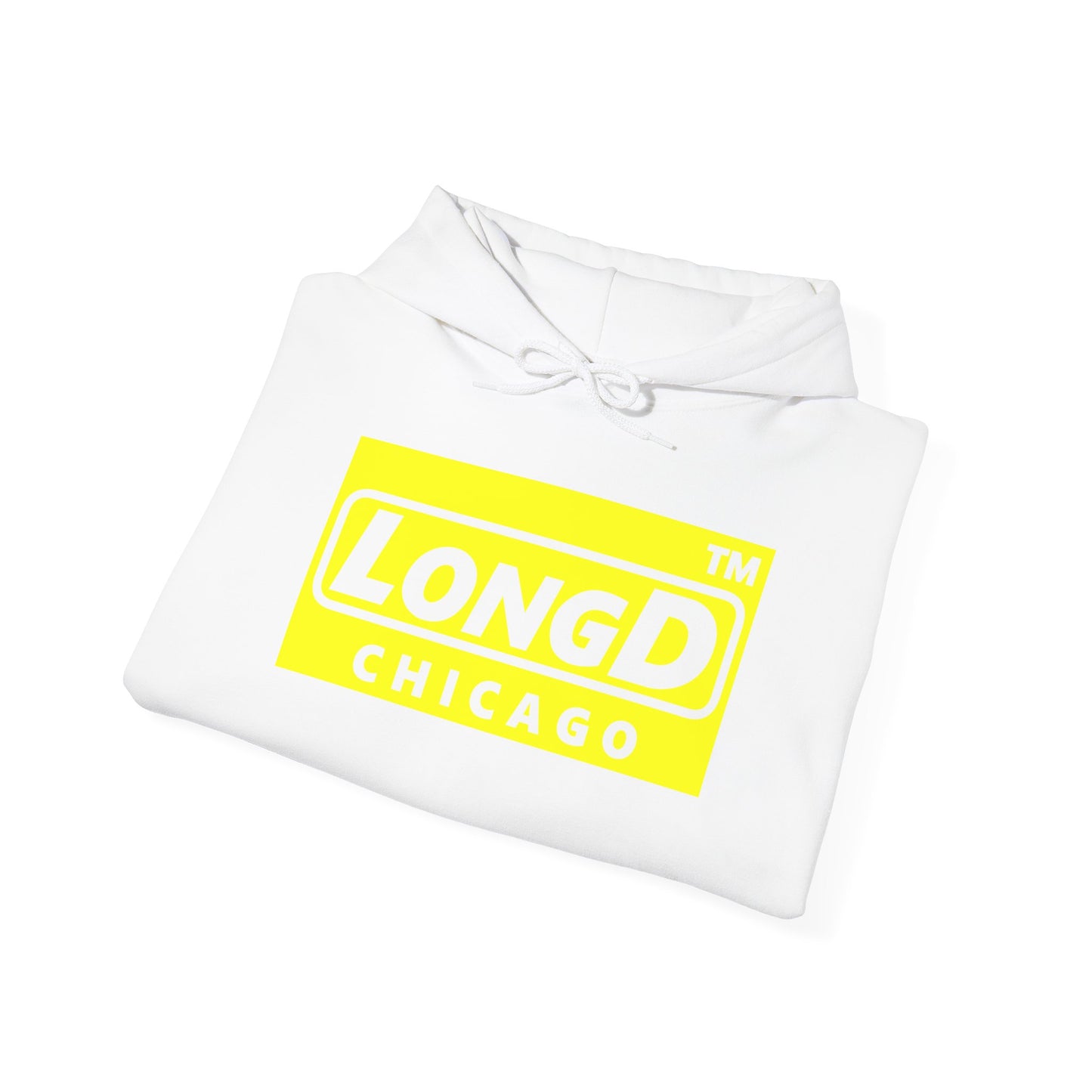 LongD® Logo (negative alternate Chicago version) Hoodie