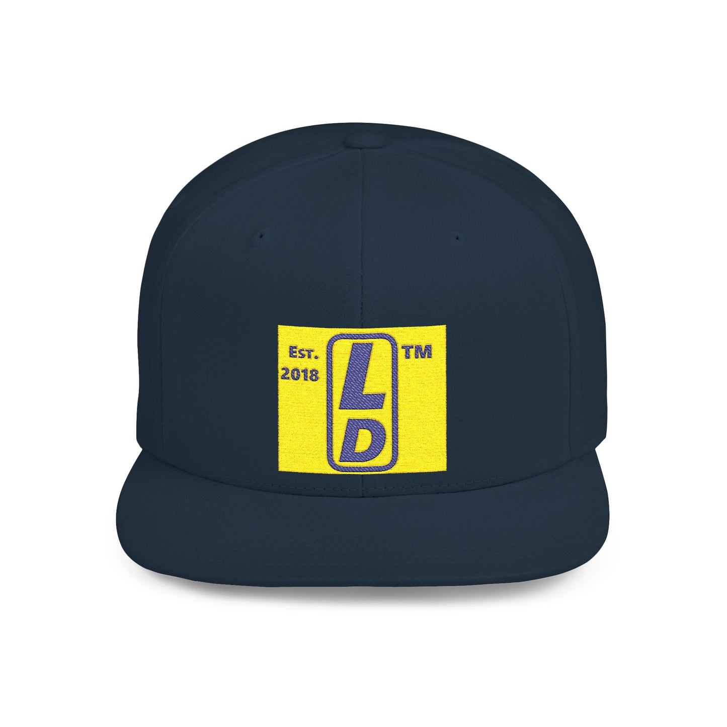 Embroidered Baseball Cap official logo upright initials