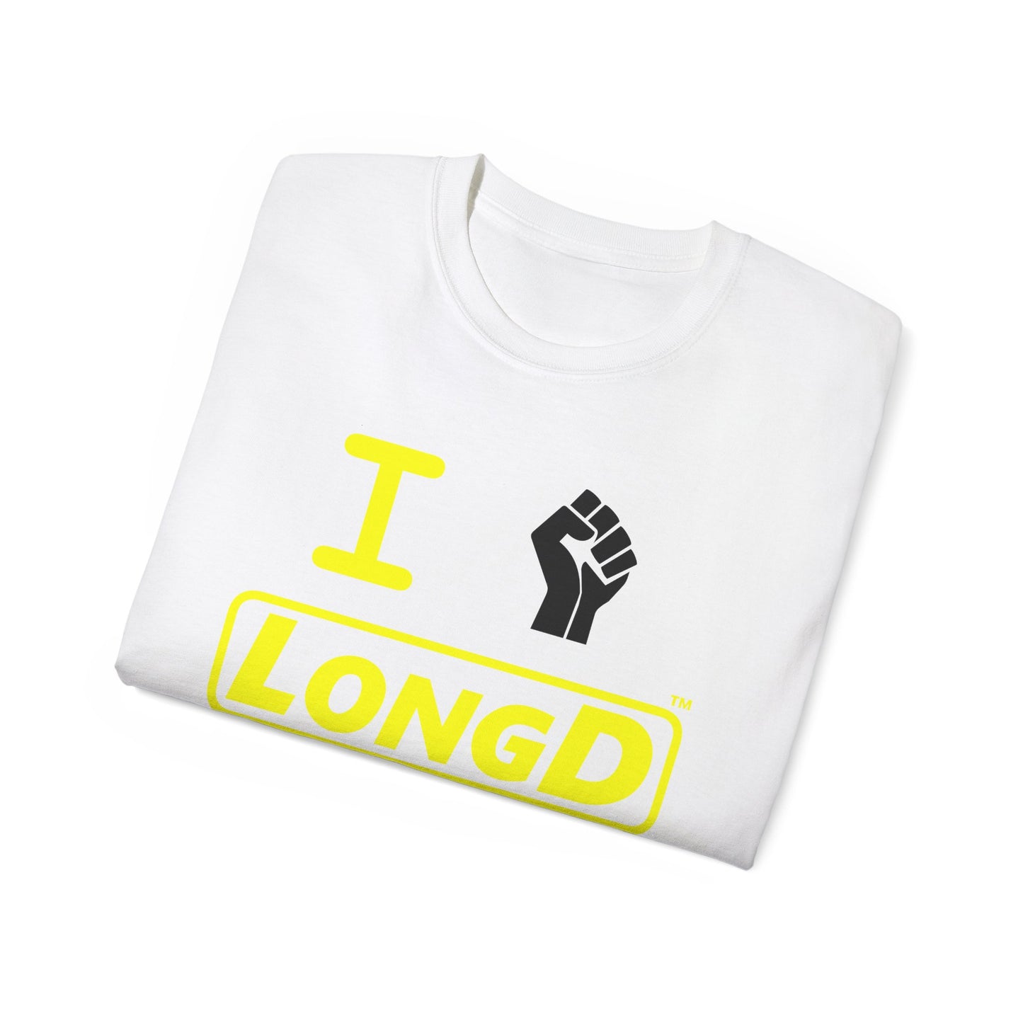 I Fist LongD® Alternate Logo Cotton Tee Juneteenth black fist