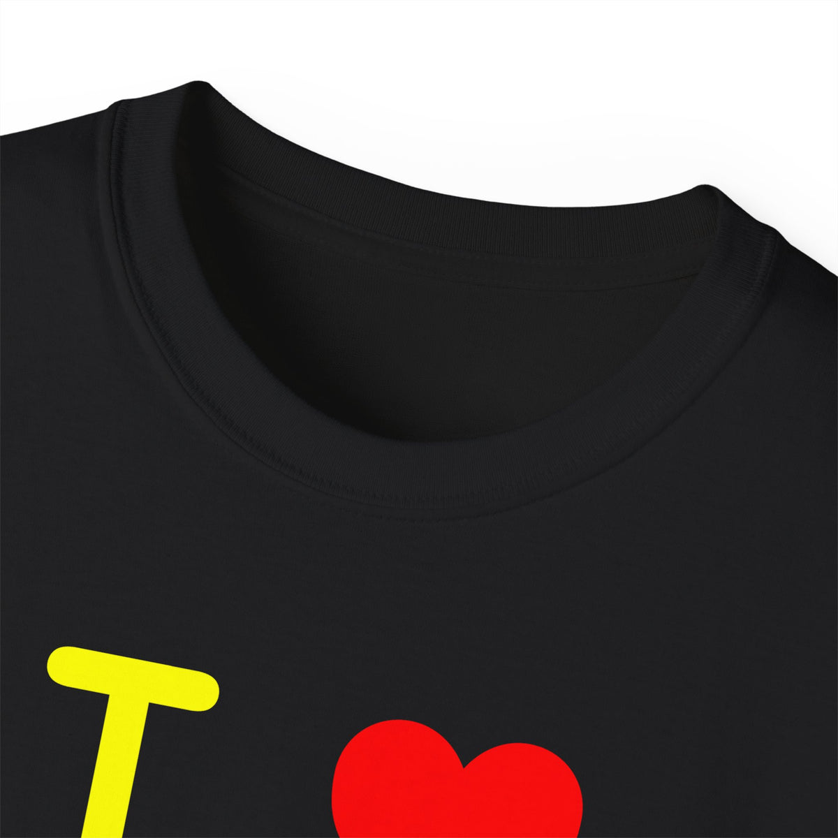 I Luv LongD Tag-domain positive alternate basic logo cotton tee