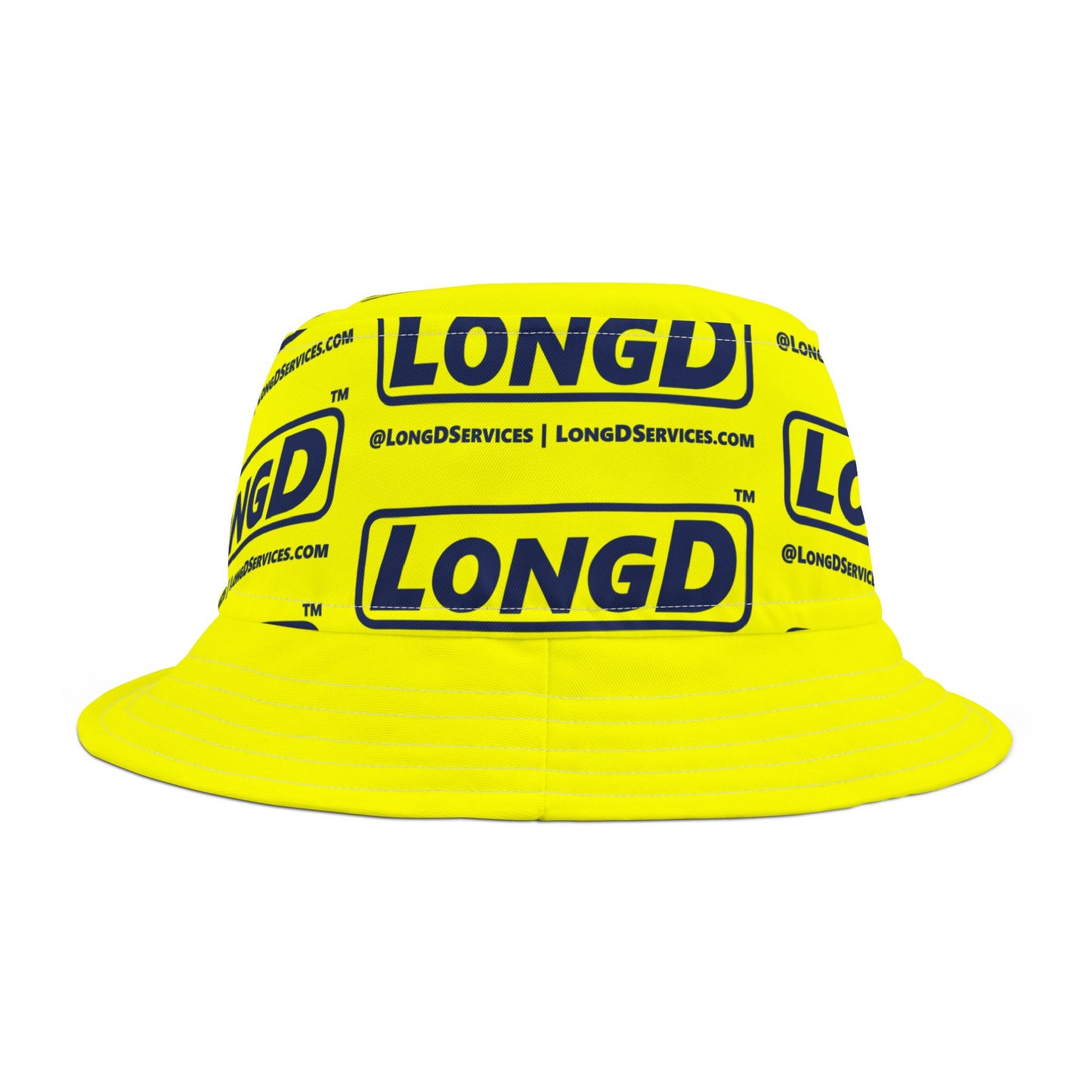 Repeat grid of Official Logo Bucket Hat