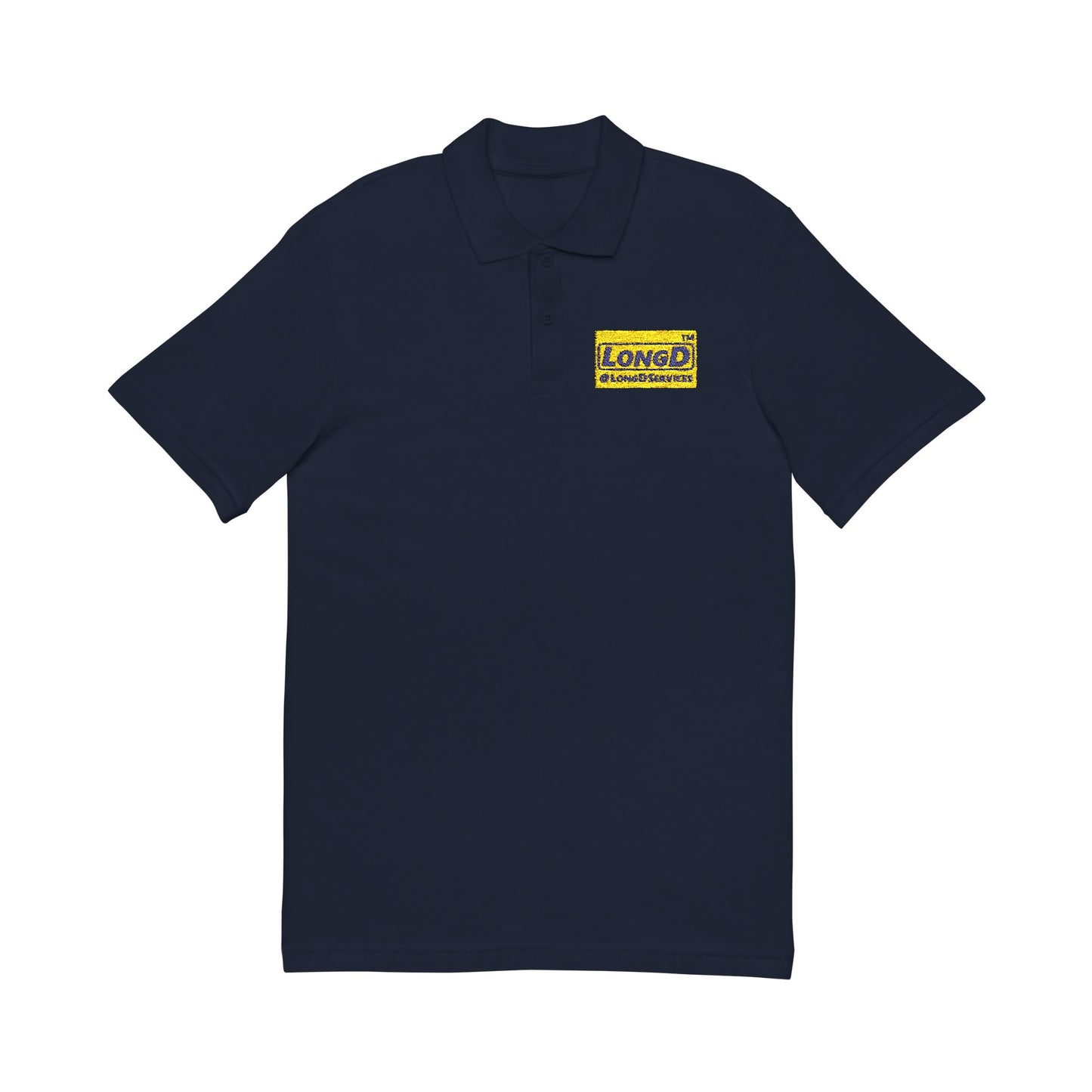 Embroidered LongD Official Logo Polo shirt